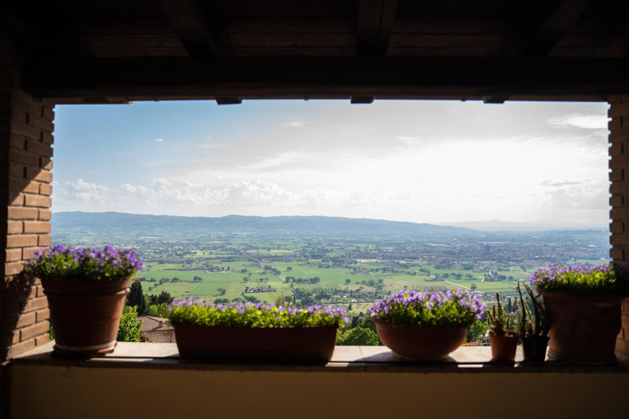 Hotel Belvedere Assisi Exterior foto